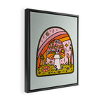 Virgo Mushroom Framed Canvas Print Gallery Image 2