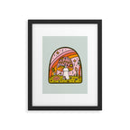 Virgo Mushroom Framed Art Print Gallery Image 6