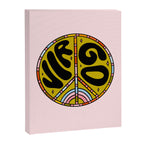 Virgo Peace Sign Canvas Print Gallery Image 8