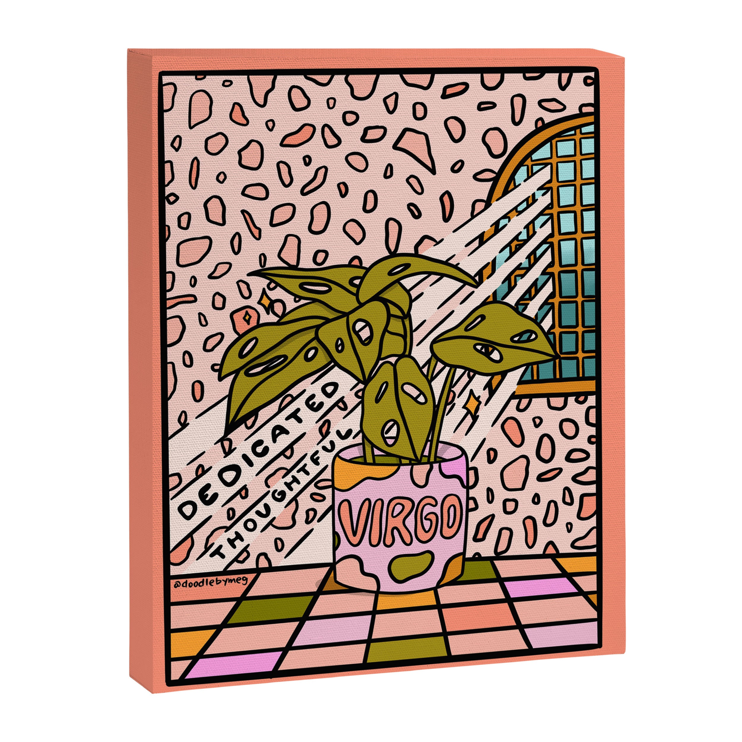 Virgo Plant Canvas Print Gallery Image 8