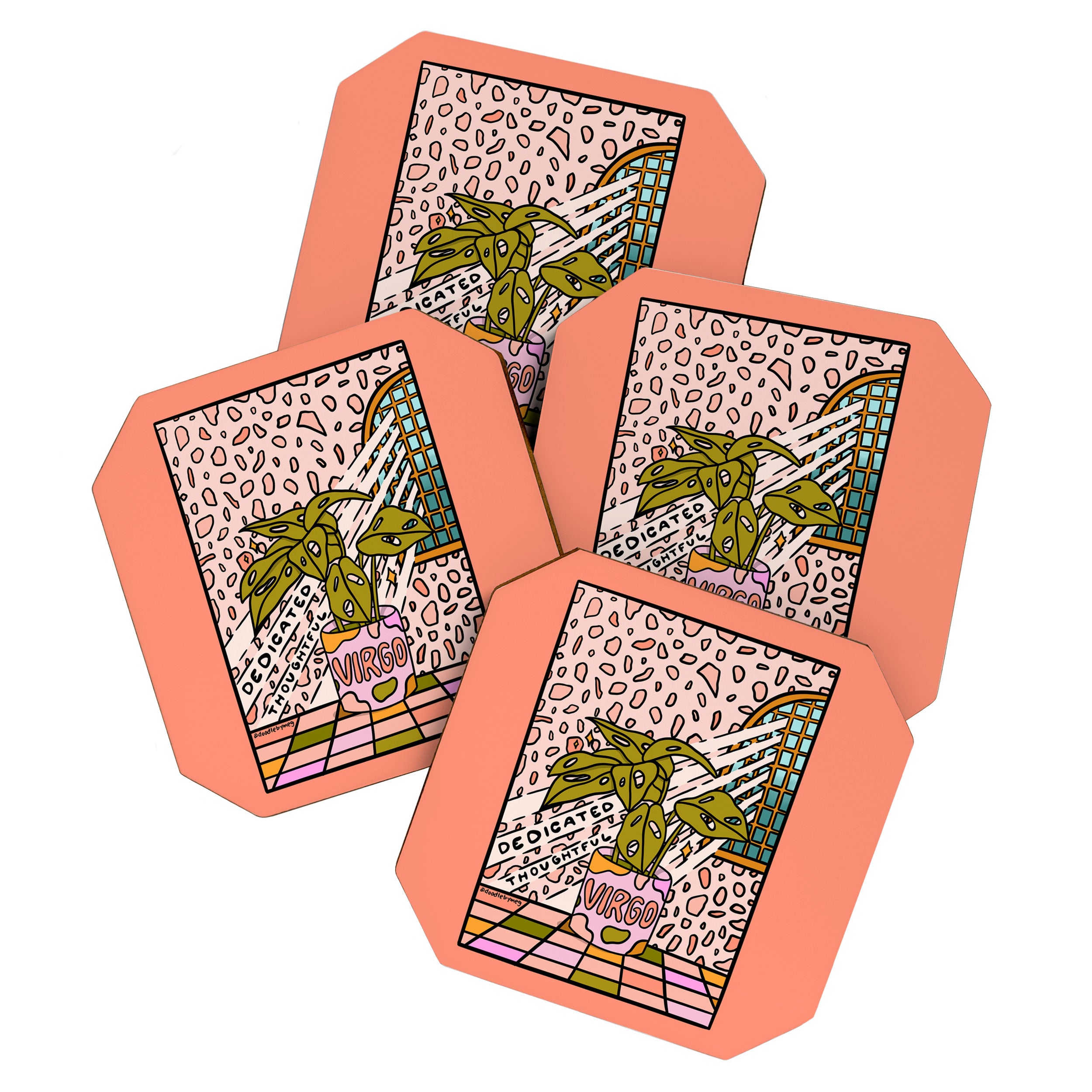 Virgo Plant Coaster Gallery Image 1