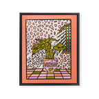 Virgo Plant Framed Canvas Print Gallery Image 8