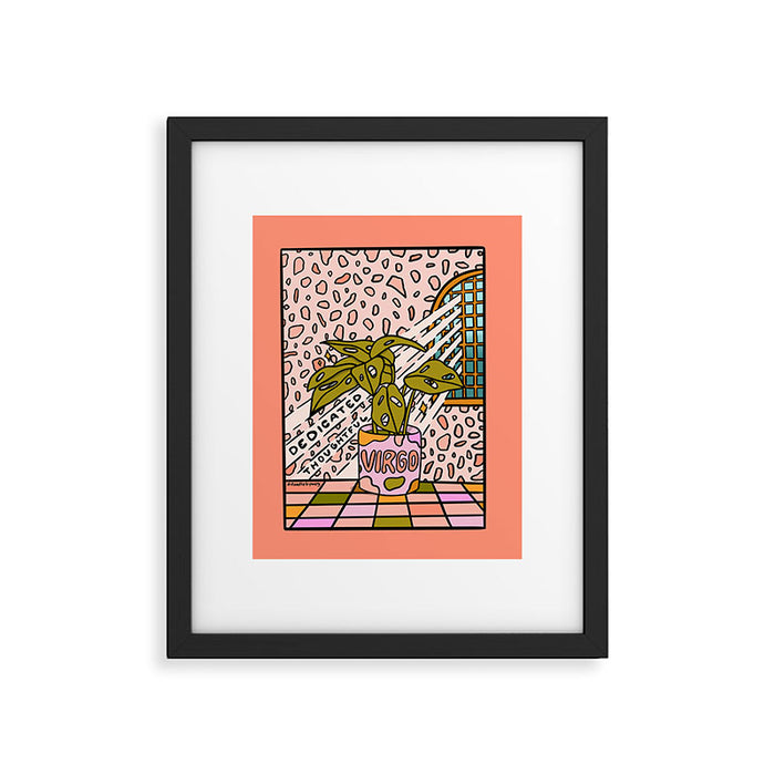 Virgo Plant Framed Art Print Gallery Image 1