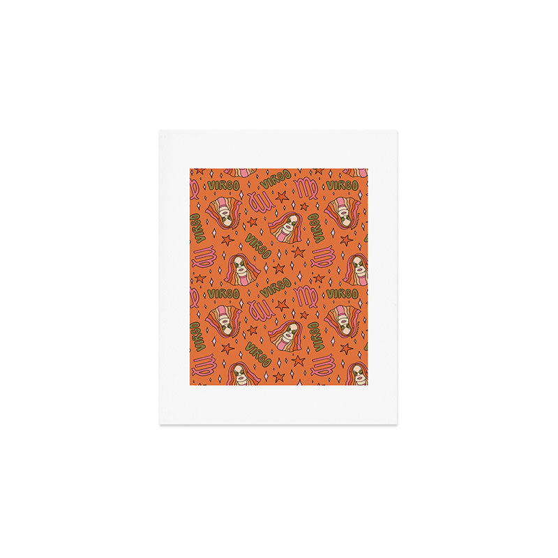 Virgo Print Art Print Gallery Image 1