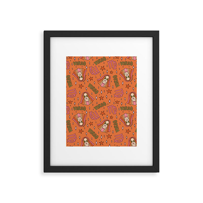 Virgo Print Framed Art Print Gallery Image 6
