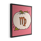 Virgo Pumpkin Framed Canvas Print Gallery Image 2