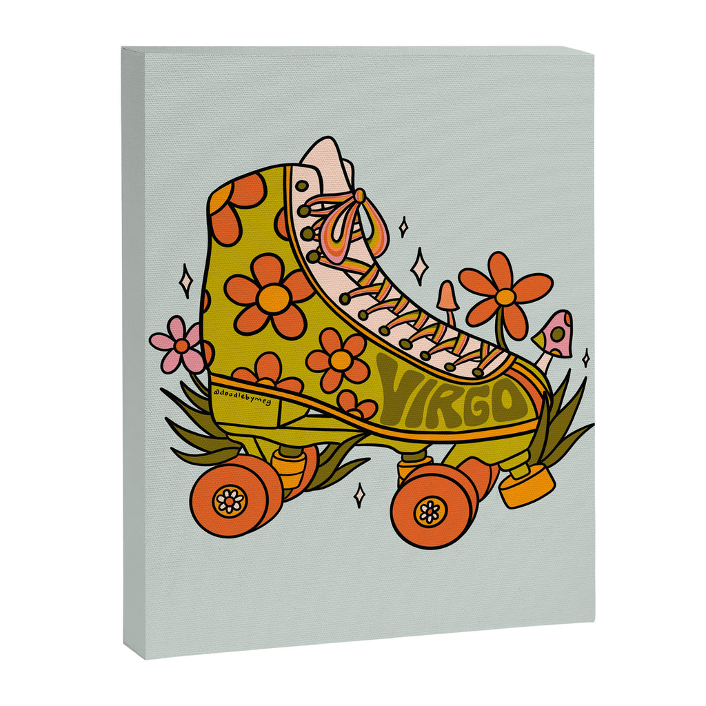 Virgo Roller Skate Canvas Print Gallery Image 8