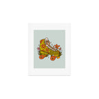 Virgo Roller Skate Art Print Gallery Image 1