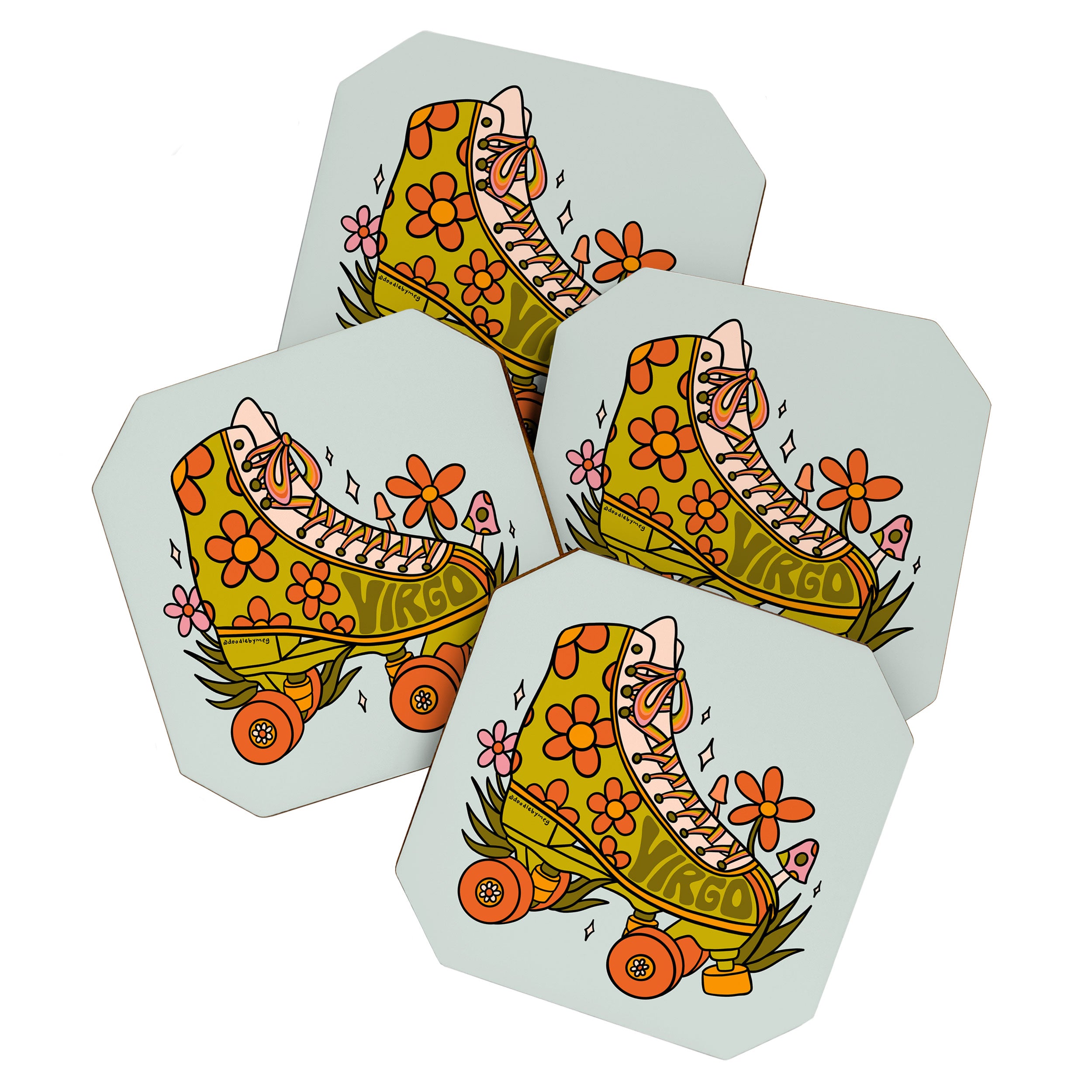 Virgo Roller Skate Coaster Gallery Image 1