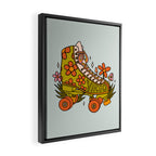 Virgo Roller Skate Framed Canvas Print Gallery Image 2