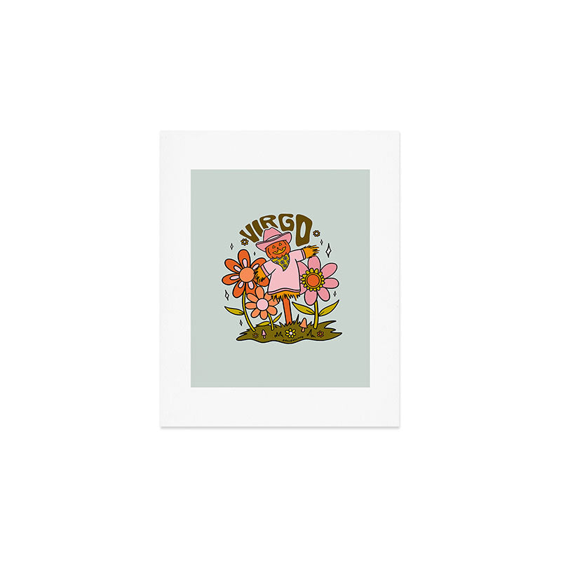 Virgo Scarecrow Art Print Gallery Image 1