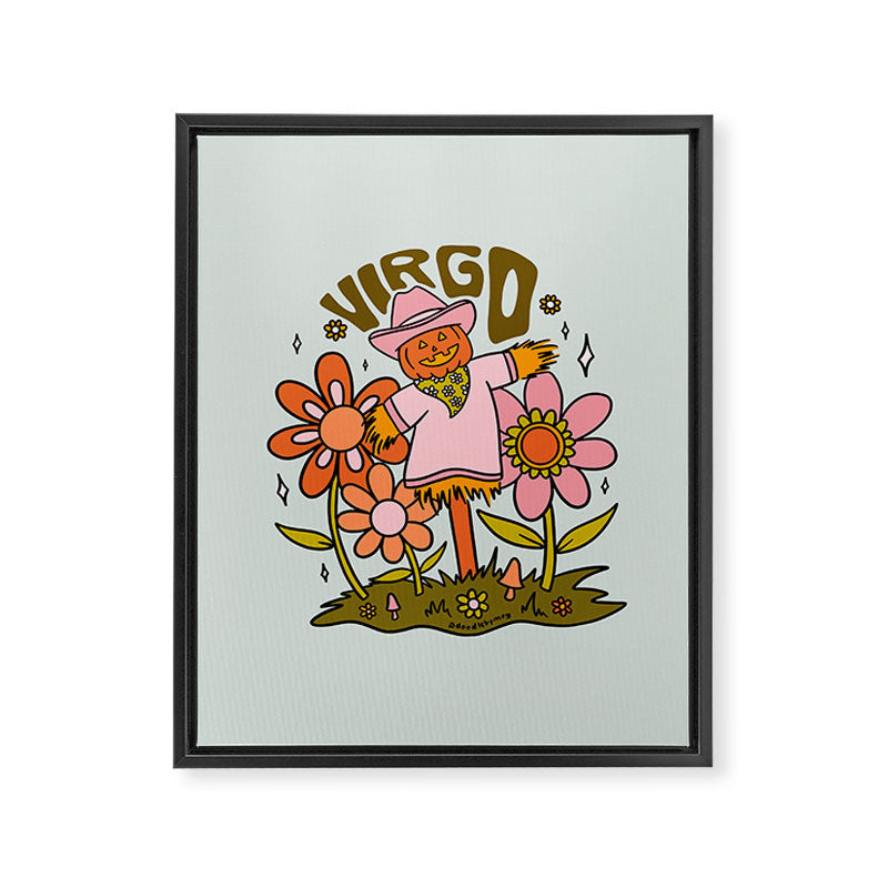 Virgo Scarecrow Framed Canvas Print Gallery Image 8