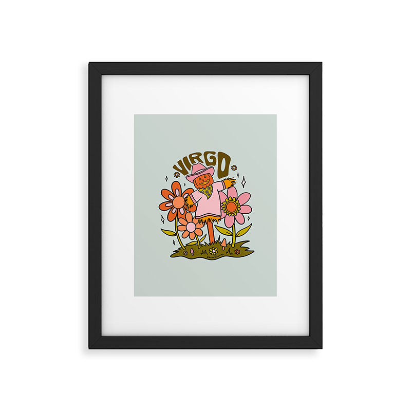 Virgo Scarecrow Framed Art Print Gallery Image 6