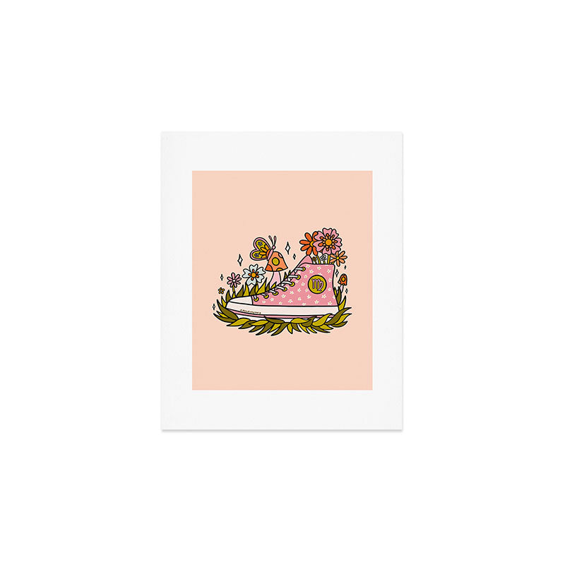 Virgo Sneaker Art Print Gallery Image 1