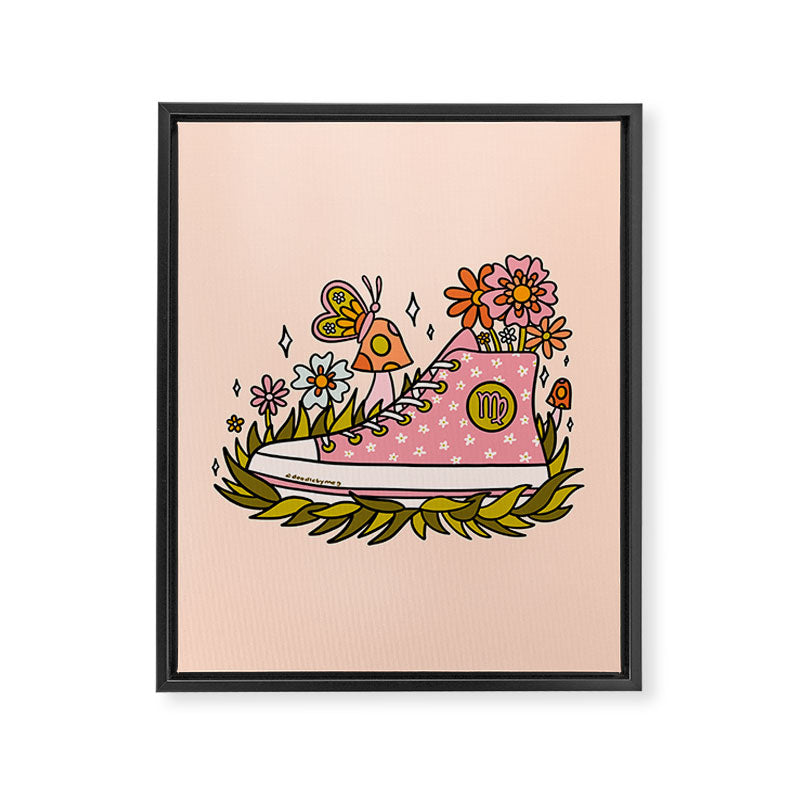 Virgo Sneaker Framed Canvas Print Gallery Image 8