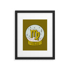 Virgo Snow Globe Framed Art Print Gallery Image 6