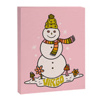 Virgo Snowman Canvas Print Gallery Image 8
