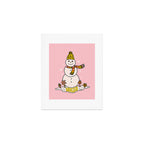 Virgo Snowman Art Print Gallery Image 1