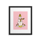 Virgo Snowman Framed Art Print Gallery Image 6