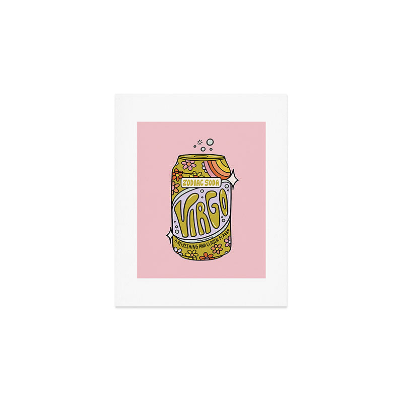 Virgo Soda Art Print Gallery Image 1