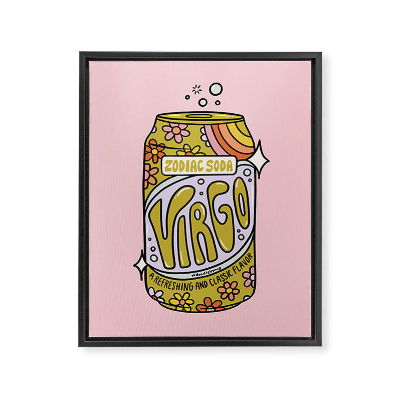 Virgo Soda Framed Canvas Print Gallery Image 6