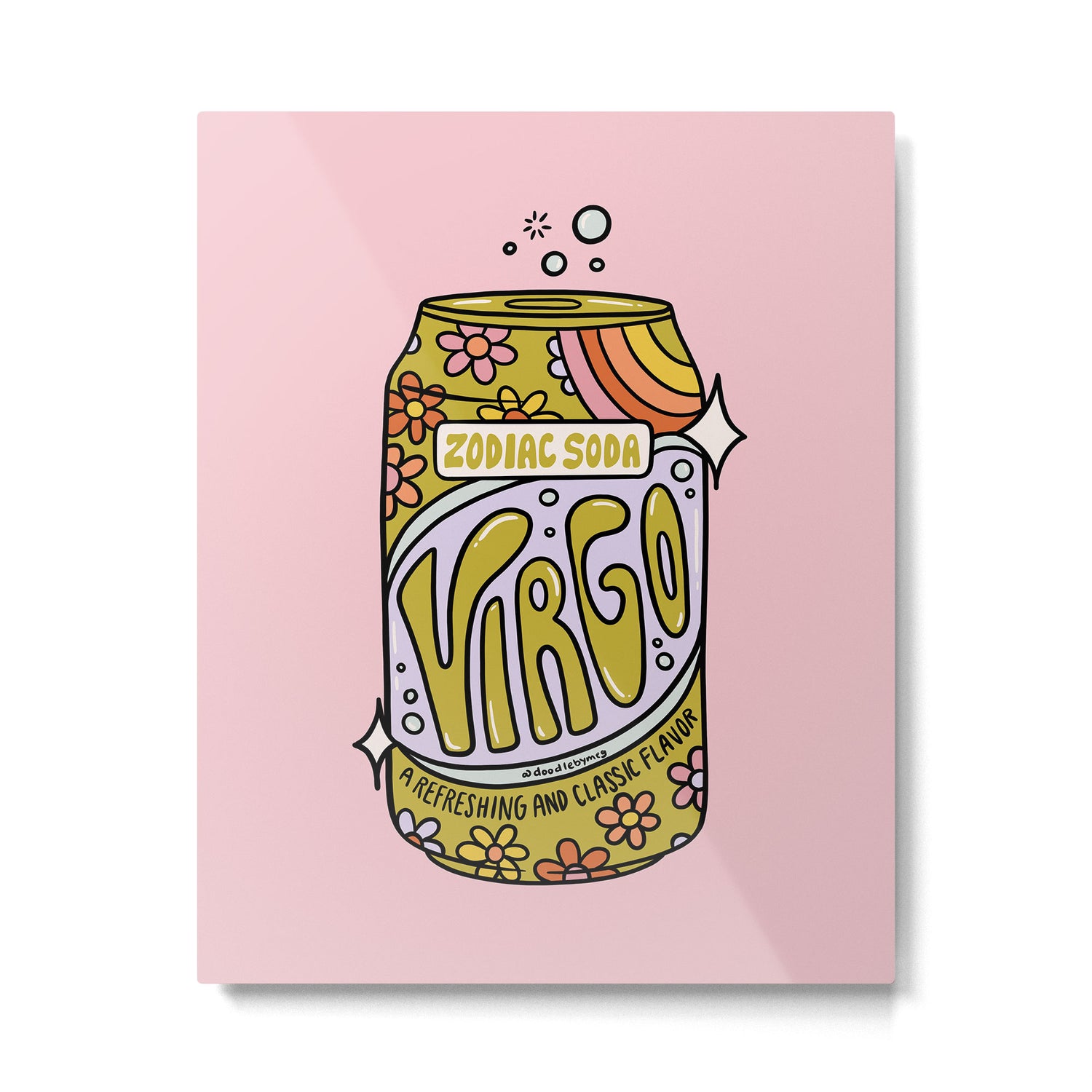 Virgo Soda Metal Print Gallery Image 4