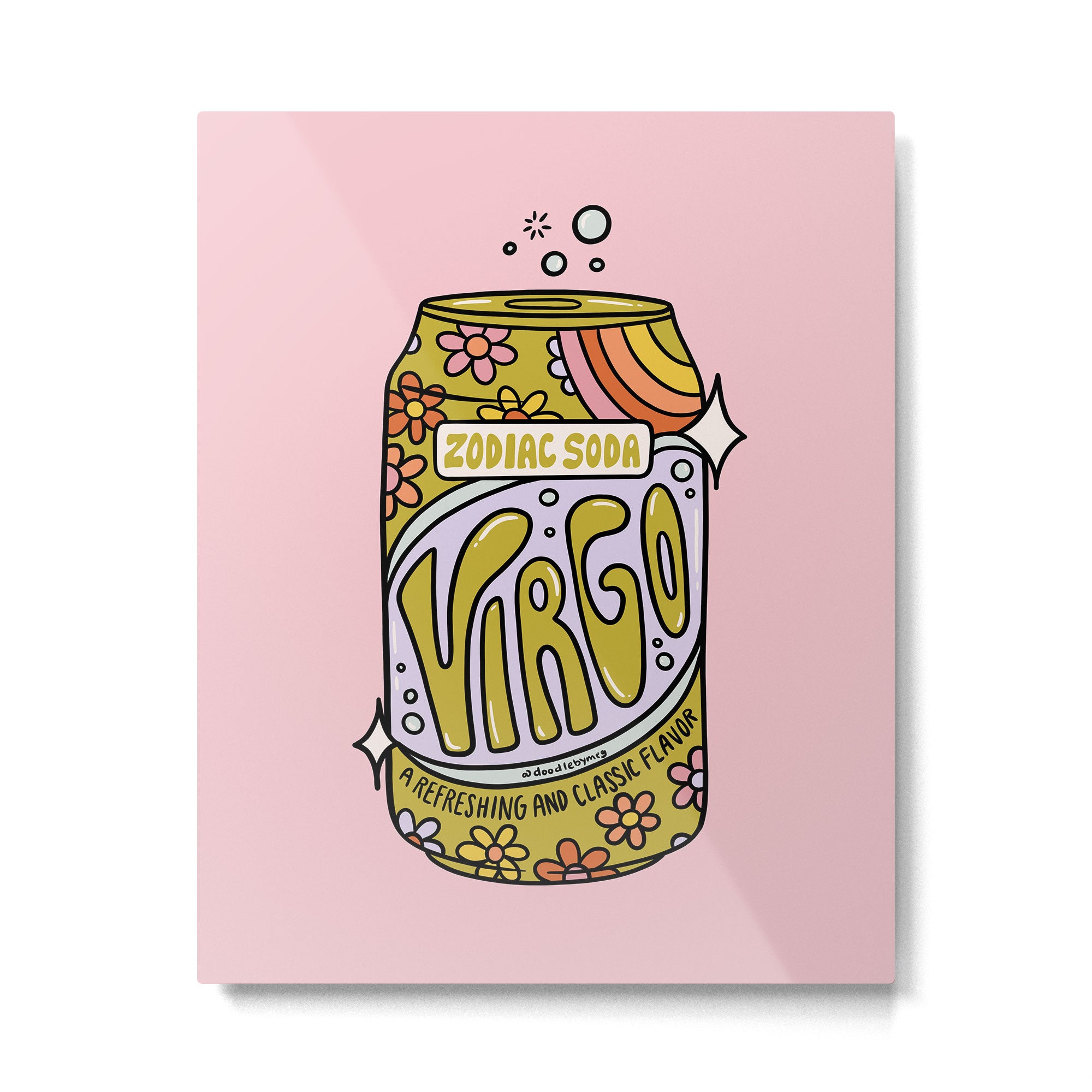 Virgo Soda Metal Print Gallery Image 4