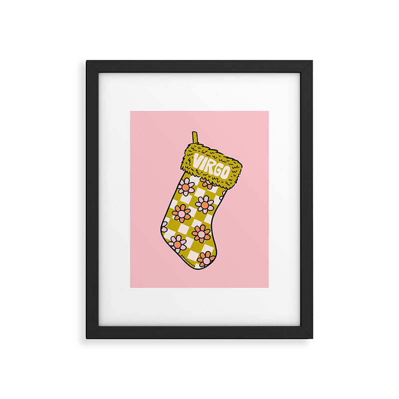 Virgo Stocking Framed Art Print Gallery Image 6