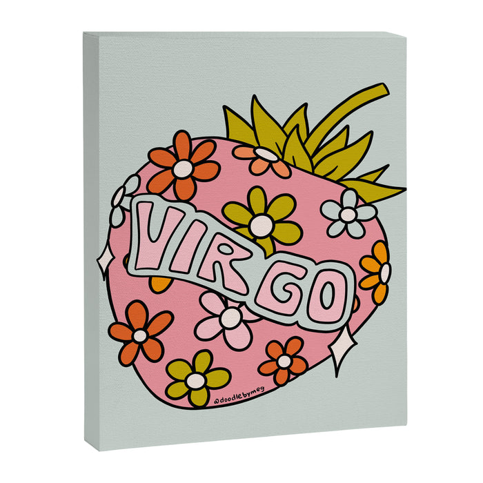 Virgo Strawberry Canvas Print Gallery Image 1