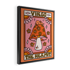 Virgo Tarot Card Framed Canvas Print Gallery Image 2