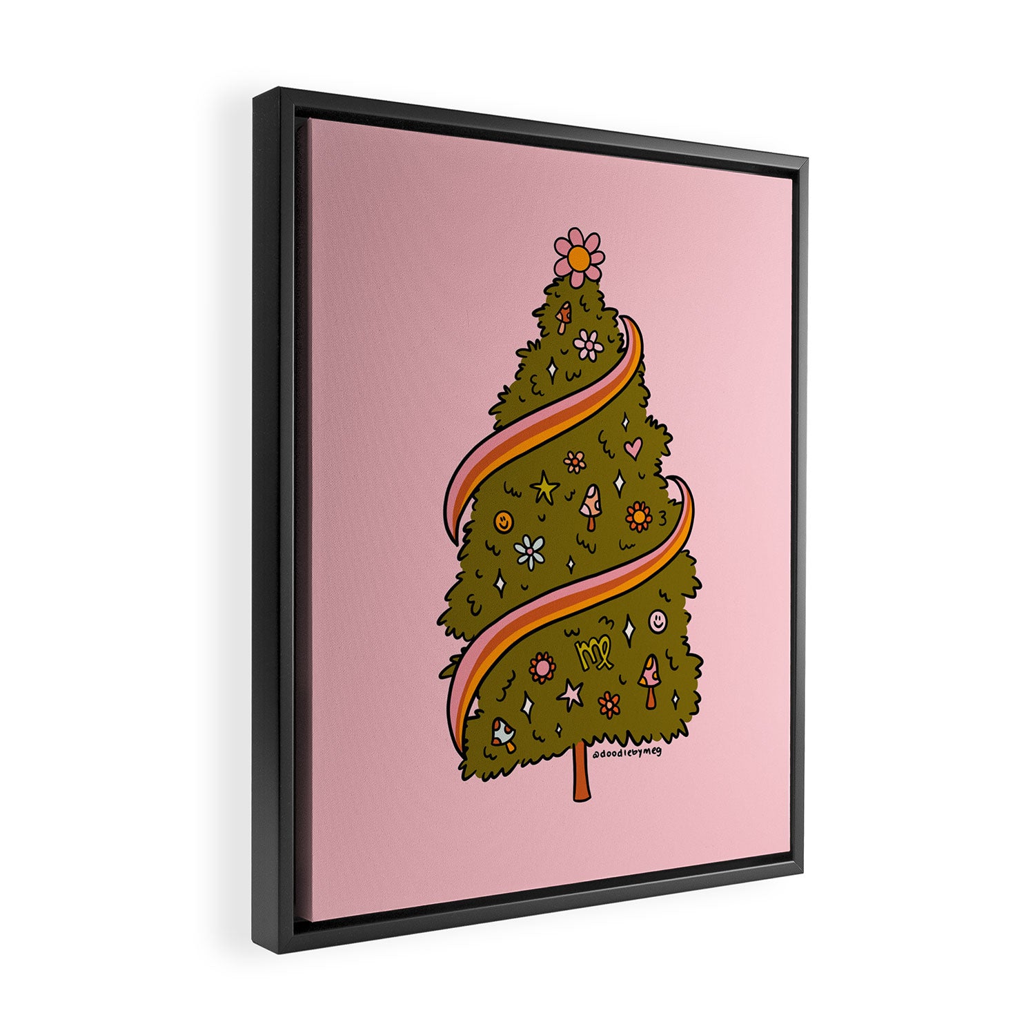 Virgo Tree Framed Canvas Print Gallery Image 2