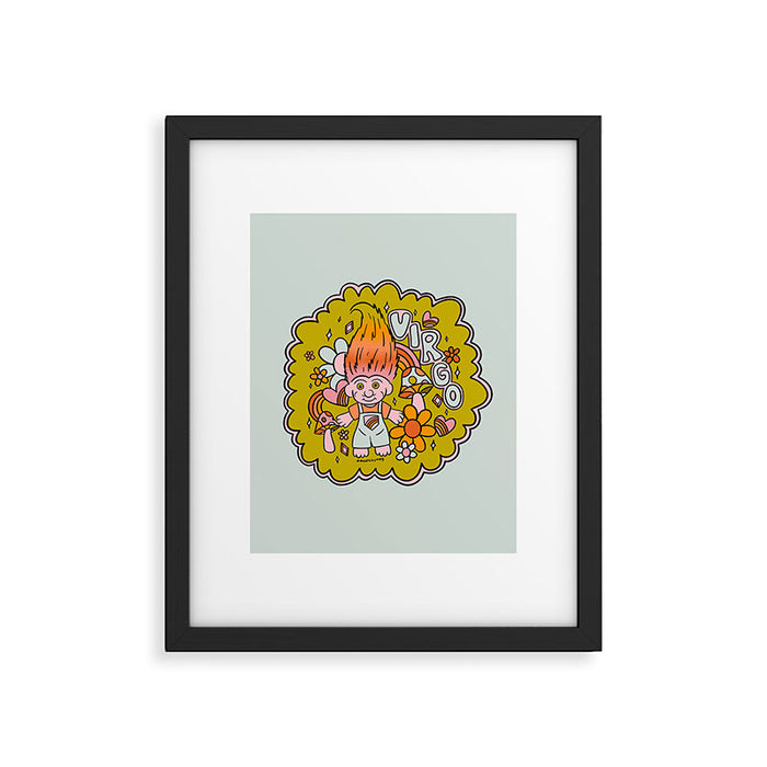 Virgo Troll Framed Art Print Gallery Image 1