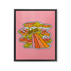 Virgo UFO Framed Canvas Print Gallery Image 8