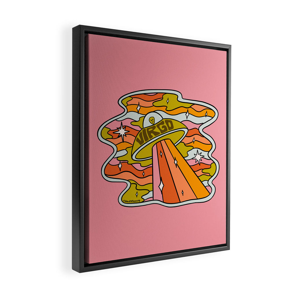 Virgo UFO Framed Canvas Print Gallery Image 2