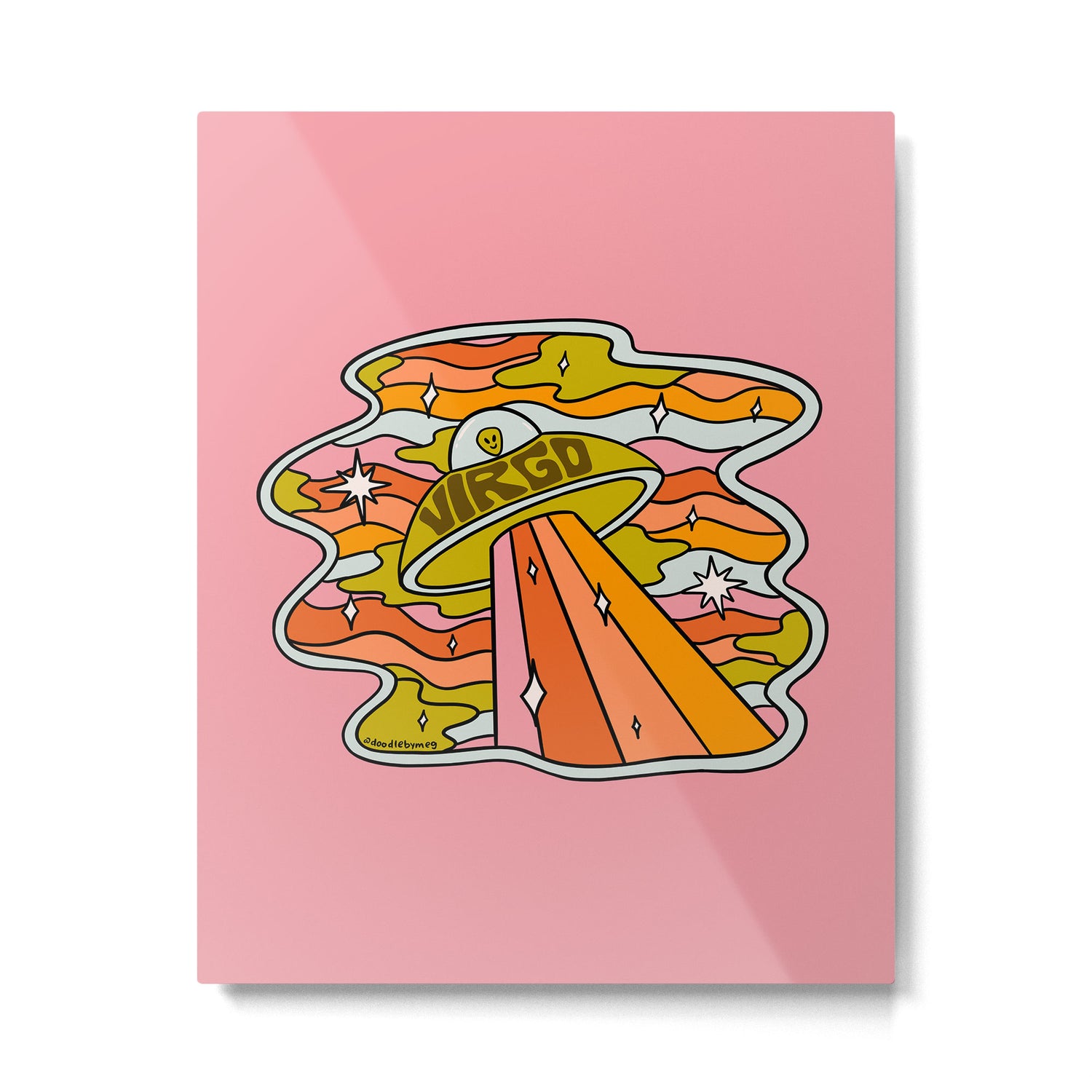 Virgo UFO Metal Print Gallery Image 6