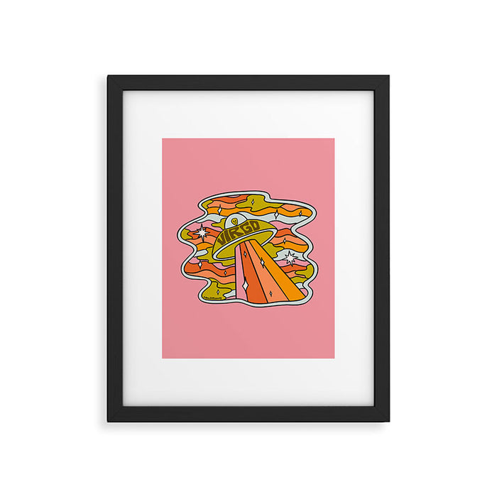 Virgo UFO Framed Art Print Gallery Image 1