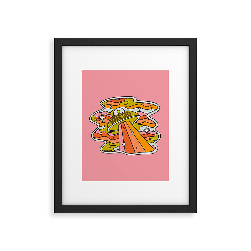 Virgo UFO Framed Art Print Gallery Image 6