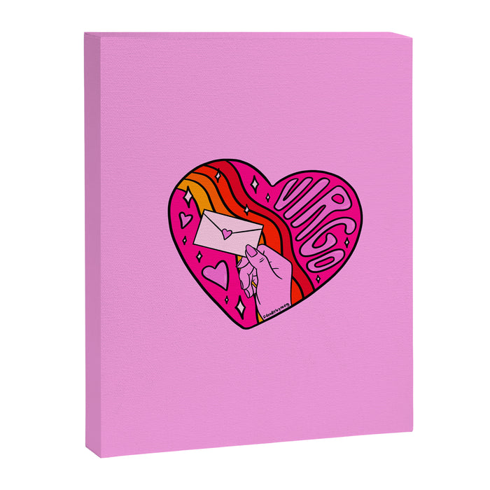 Virgo Valentine Canvas Print Gallery Image 1