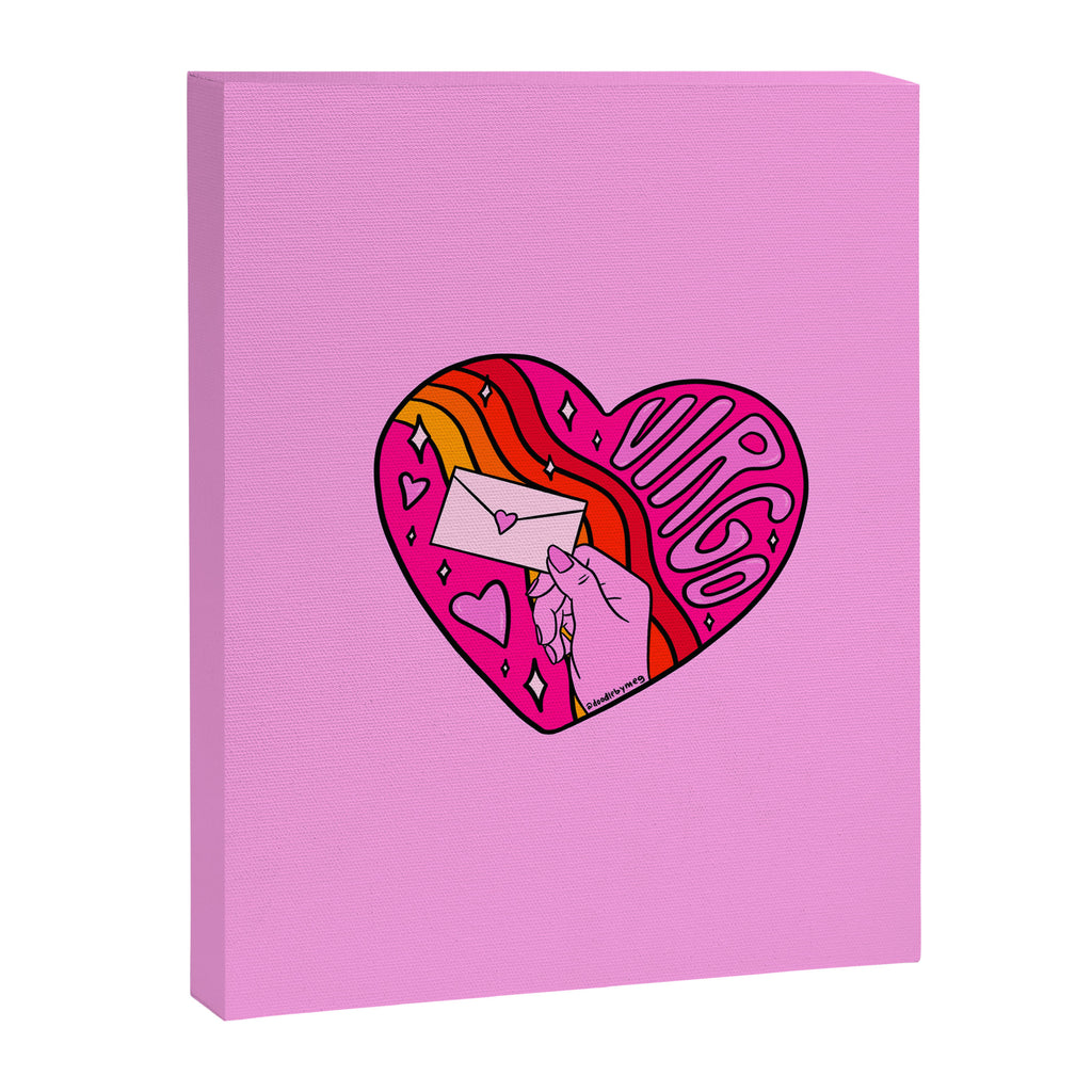 Virgo Valentine Canvas Print Gallery Image 8