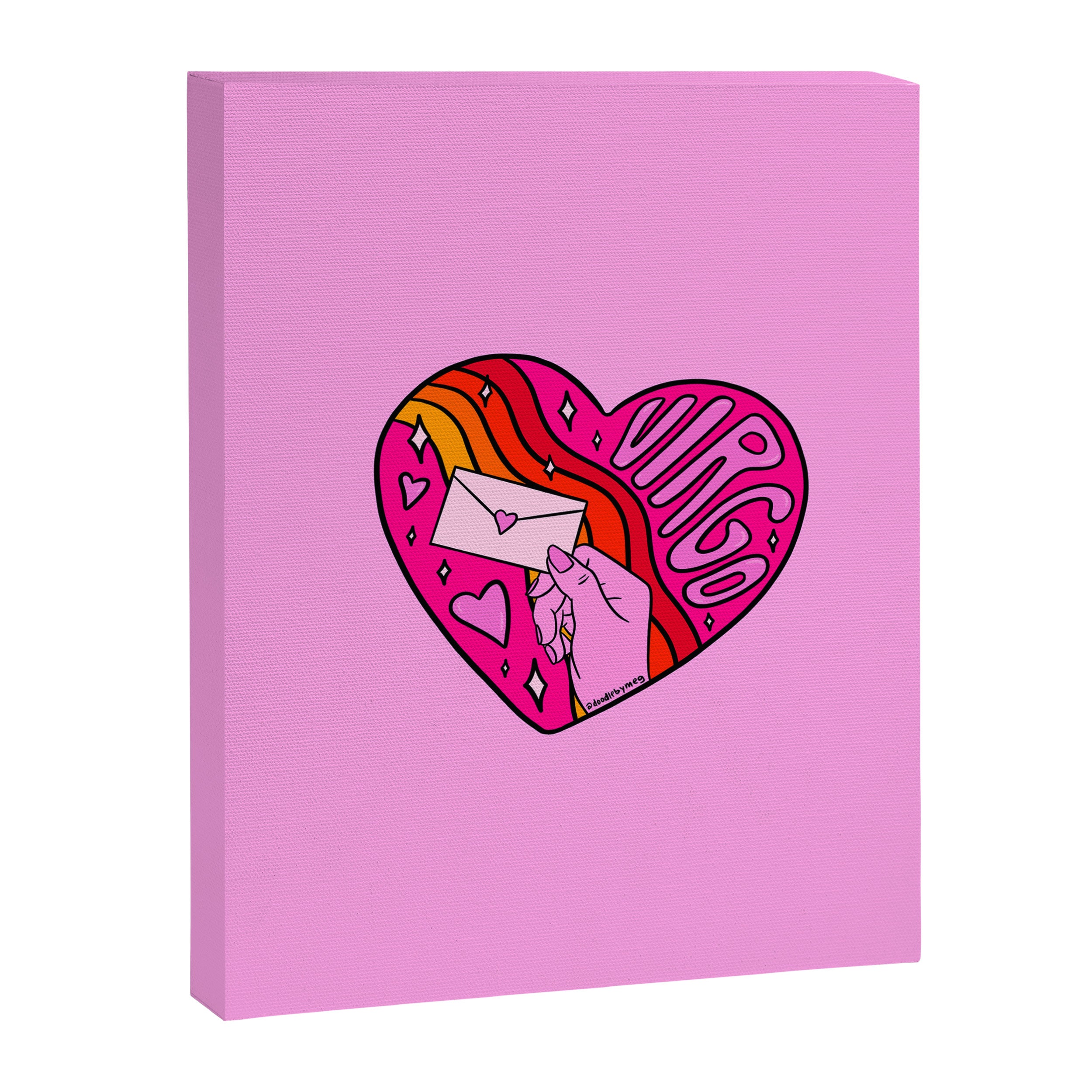 Virgo Valentine Canvas Print Gallery Image 8