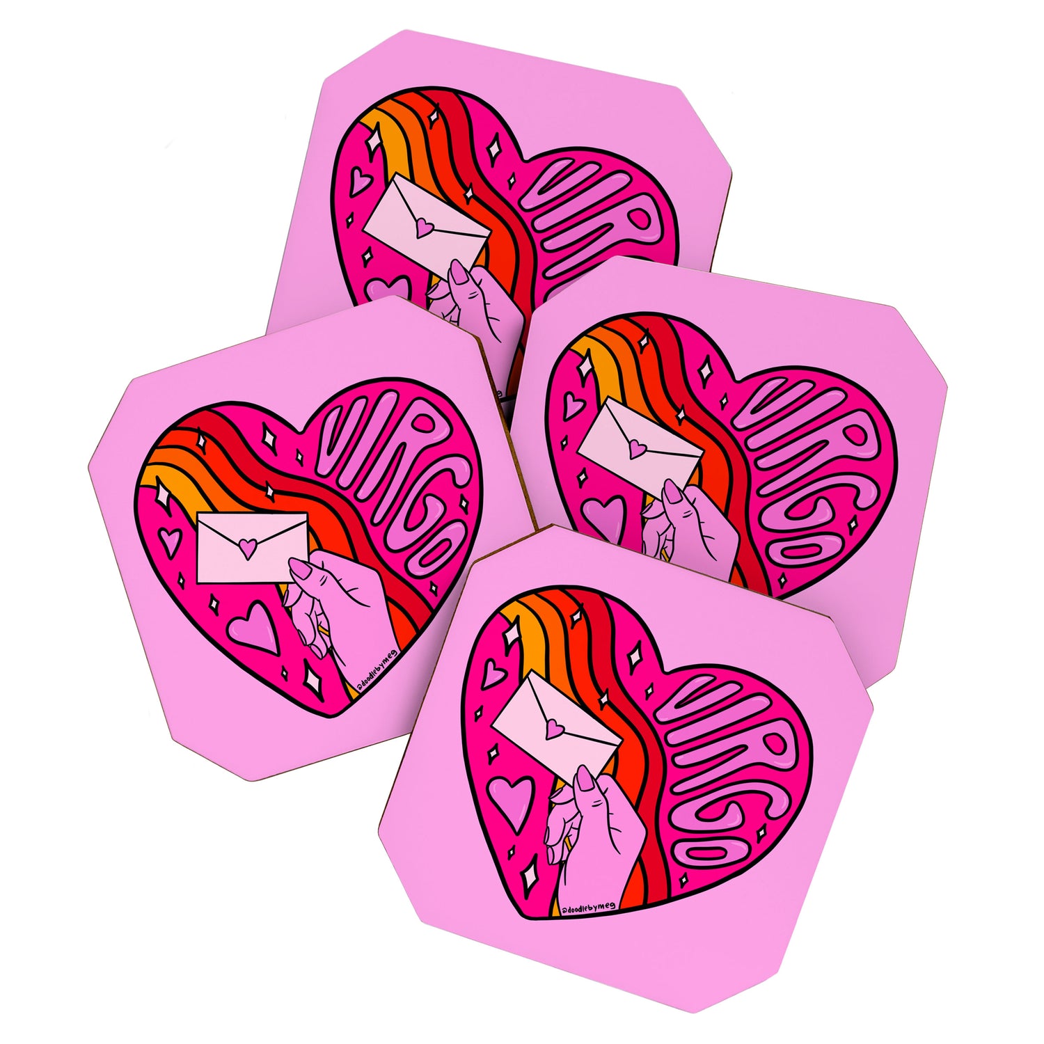 Virgo Valentine Coaster Gallery Image 1