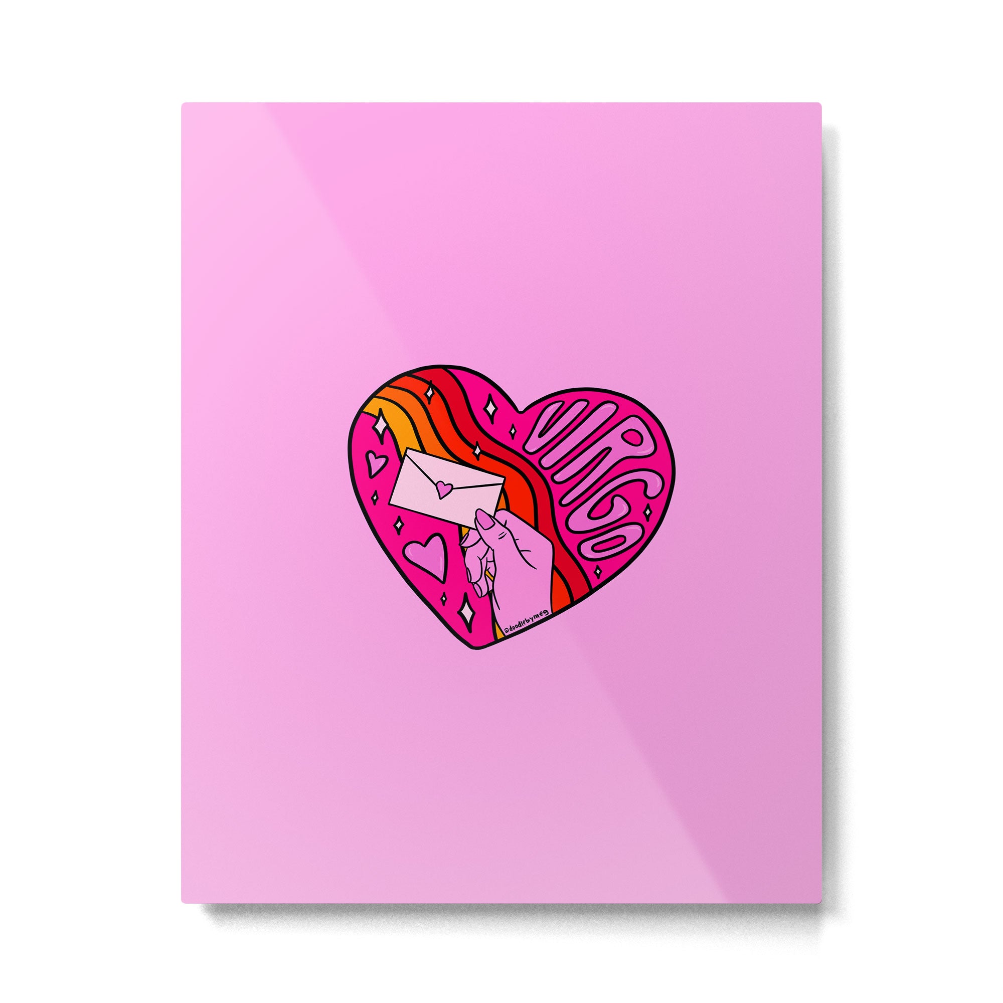 Virgo Valentine Metal Print Gallery Image 6