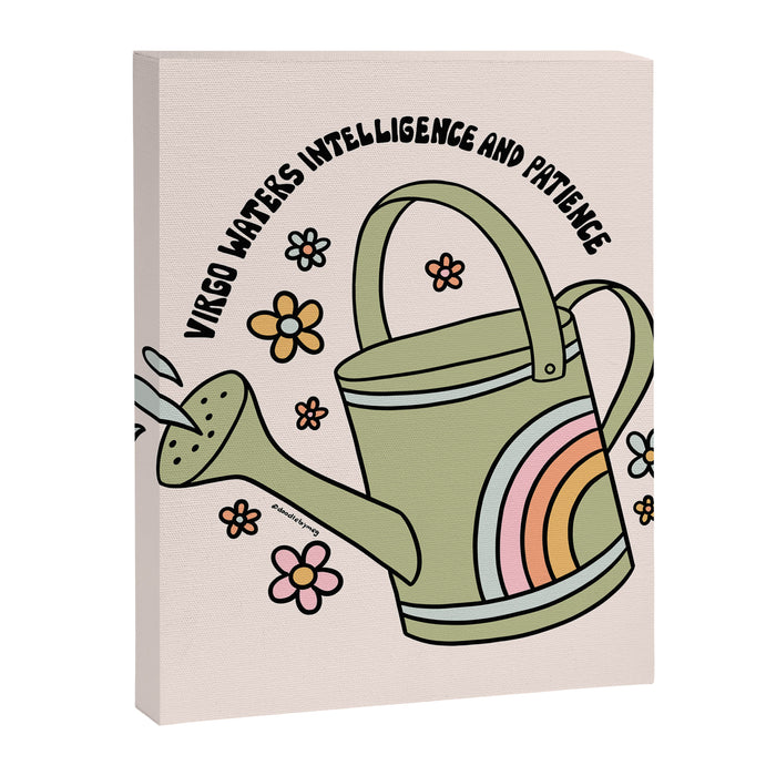 Virgo Watering Can Canvas Print Gallery Image 1