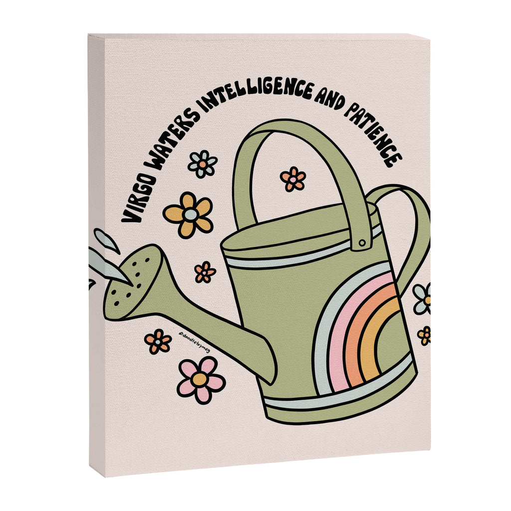 Virgo Watering Can Canvas Print Gallery Image 8
