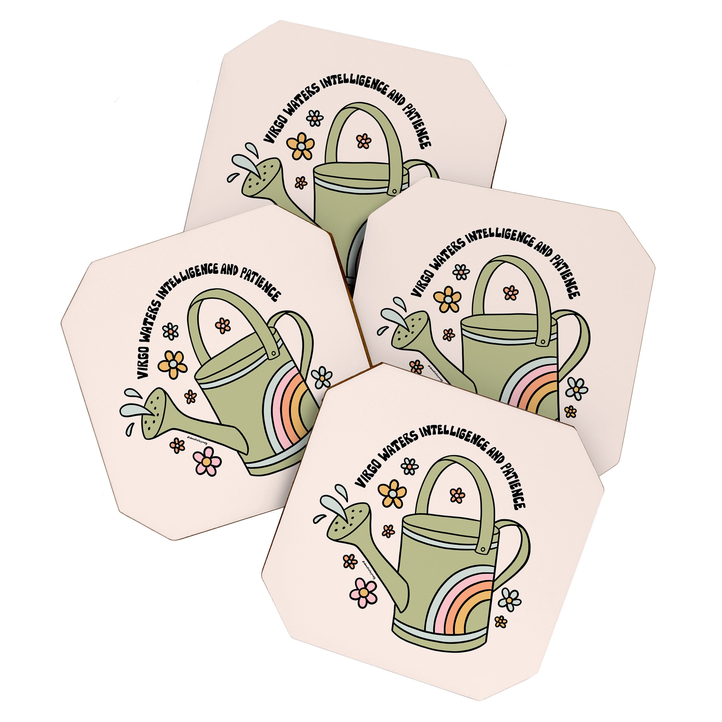 Virgo Watering Can Coaster Gallery Image 1