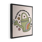 Virgo Watering Can Framed Canvas Print Gallery Image 2