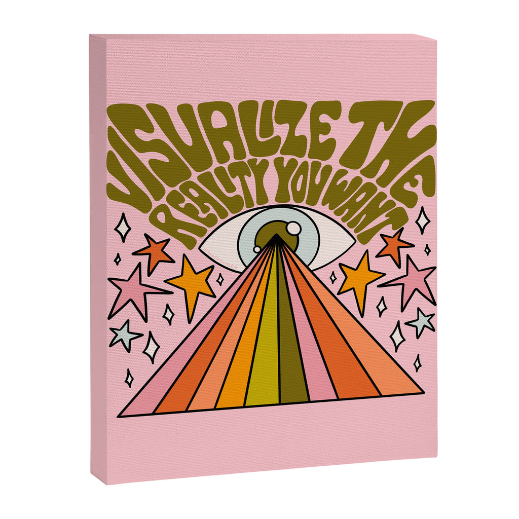 Visualize the Reality You Want Canvas Print Gallery Image 8
