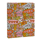 Vote Print in Rainbow Canvas Print Gallery Image 8