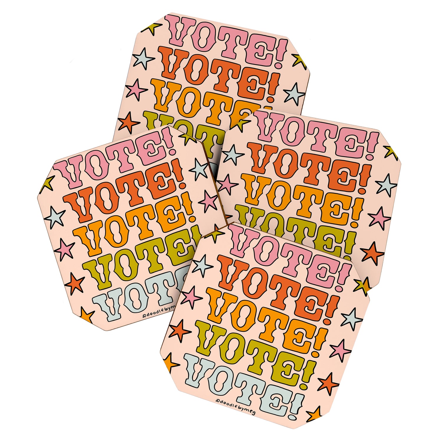 Vote Vote Vote Coaster Gallery Image 1