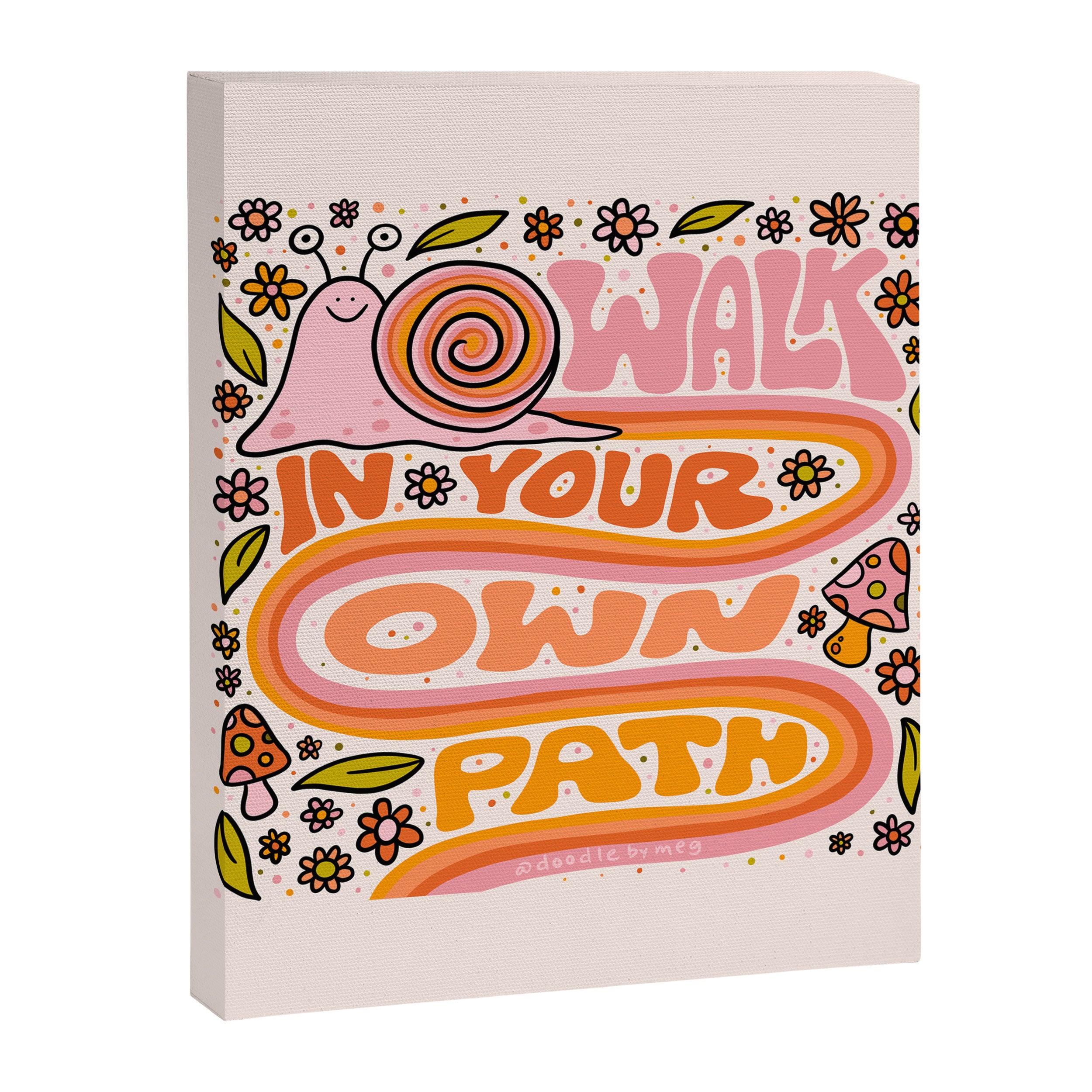 Walk In Your Own Path Canvas Print Gallery Image 8